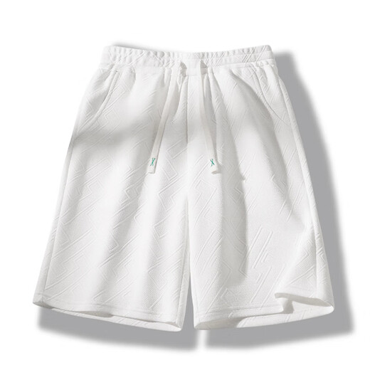 忆克萨运动休闲短裤男士夏季薄款宽松五分裤2025新款潮流百搭休闲 itisOK卡其 2XL