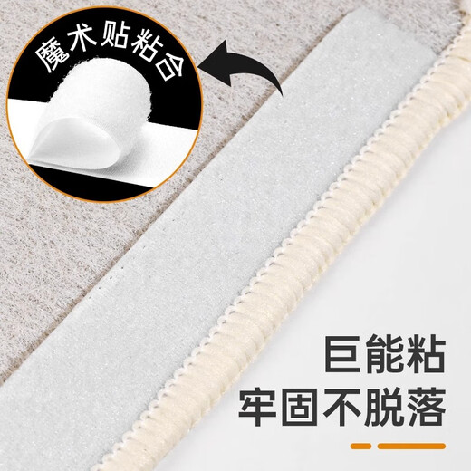 PET Qila Anti-Cat Scratch Sofa Protective Cover Aufkleber Katze Kratzplatte Kee-resistente und nicht disintegrative Nachahmung Sisal Pad Leder-Stoff-Antikat-Klauen-Board-Aufkleber-Wandstoff-Sofa (grau) 40*60 cm [mit Spirale]