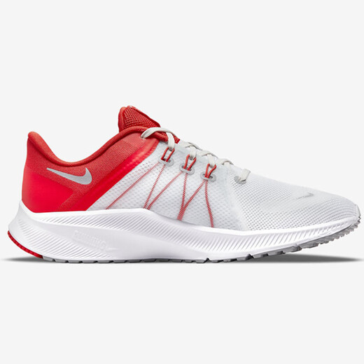 耐克（NIKE）官方舰店男鞋春季新款运动鞋QUEST 4探索者低帮休闲鞋网面跑步鞋 DA1105-100/QUEST 4/白红 44