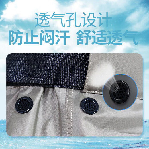 3D new waist-length nylon waders for rice transplanting, thickened half-length wading fish fishing trousers, fishing suits 3D black nylon waist-length style XL (42-43)