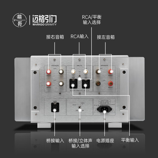Meg Gravity Cat Ge pa101 FET A Kategorie A Hochleistungsmono HiFi -Fieber Heckverstärker PA101