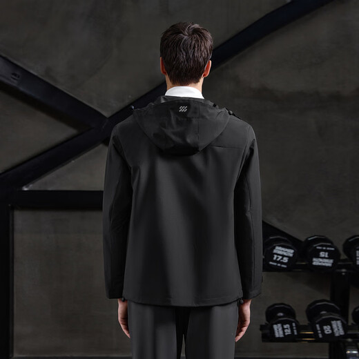 Heilan Home Jacket Men's Equestrian Sports Day Jacket Men's Autumn Urban Light Outdoor Black 96 XL 180/96A Recommended 151~164Jin Jin equals 0.5 kg