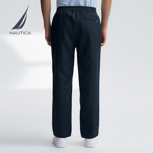 
NAUTICA [Big Promotional Product] Men's 25 Spring and Summer New Tennis Line Casual Pants Men's PO5212 Navy Blue 4NV L