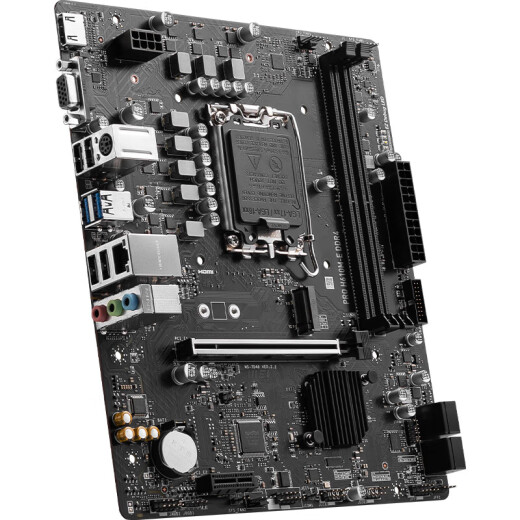 英特尔（Intel）12/13代酷睿CPU 微星H610主板CPU套装 板u套装 微星 PRO H610M-E D4 i3-12100F 盒装