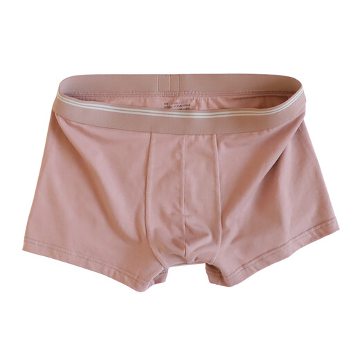 Fat Donglai pure cotton men's underwear boxer briefs for boys solid color ice silk comfortable and breathable cotton boxer briefs same style as Fat Donglai 3880A group gray blue + light gray + khaki XL recommended 85-105 Jin Jin equals 0.5 kg