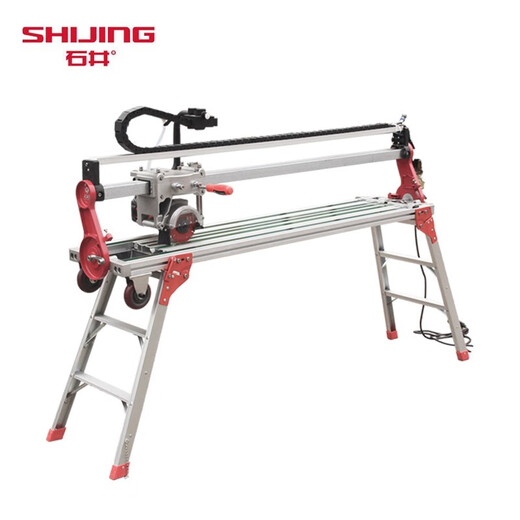 Shijing-Keramikfliesen-Schneidmaschine Desktop-Druckmesser Wassermesser Semiautomatische Schneidmaschine Elektrische Mehrfunktionsbodenfliesen-Schieber