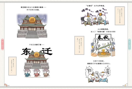 Wenn die Geschichte eine Gruppe von Katzen ist 2 Frühling und Herbst und Kapitel „Kriegende Staaten“ Wenn die Geschichte eine Gruppe von Katzen ist Echte Geschichte ist eine Gruppe von Katzen Feizhi-Geschichte Populärwissenschaftliches Comic-Buch Grundschul-Kinder-Comics Interessante chinesische Geschichte Bilderbuch-Animation Band 15 Das Kapitel der Großen Qing-Dynastie