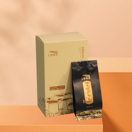 1392天池茶业凤凰单枞茶[传承]鸭屎香蜜兰香正宗潮州单丛乌龙茶叶礼盒 传承系列6泡品鉴装 42g*1盒