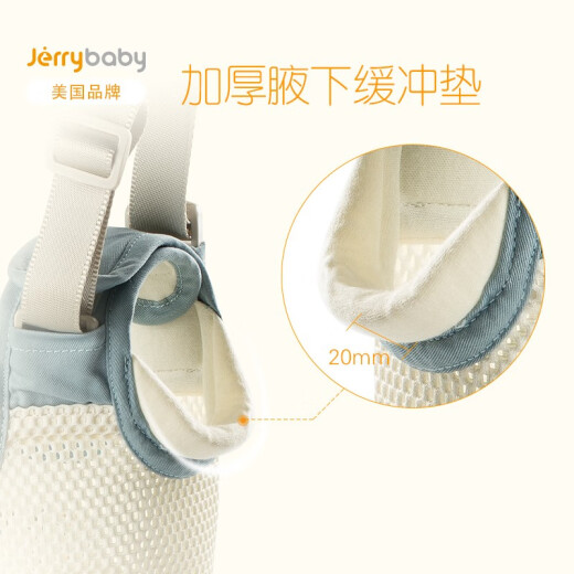 jerrybaby baby toddler belt learning to walk strap anti-strangle and anti-fall baby anti-lost child toddler belt waist protector clear green