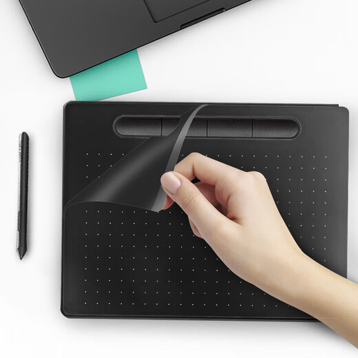 Heguan (Wacom) Original Digital Plate Protective Film CTL672 671 472 6100 handbemalte Boardfilm PTH660 Graphitfilm PTH-651 Einseitiger Imitationspapier Graphit Film Geschenk 0x0cm