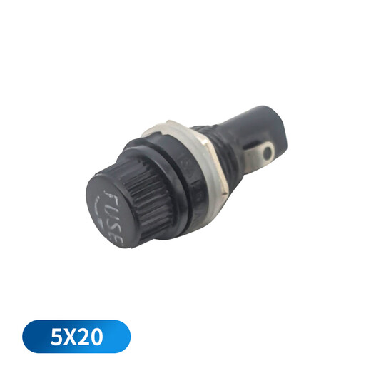 BLX-1 5X20 ceramic fuse holder glass fuse holder opening diameter 13mm 5*20