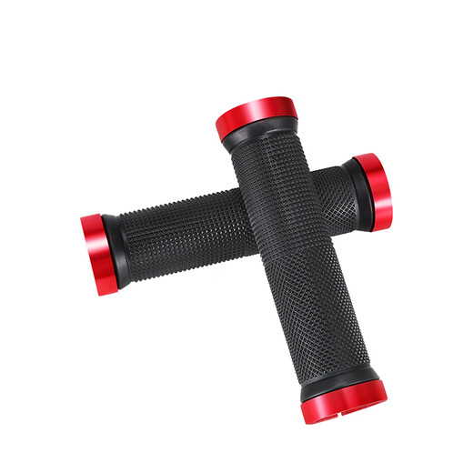 Permanent bicycle handlebar cover mountain bike universal handle aluminum alloy locking rubber handlebar anti-slip handlebar cover