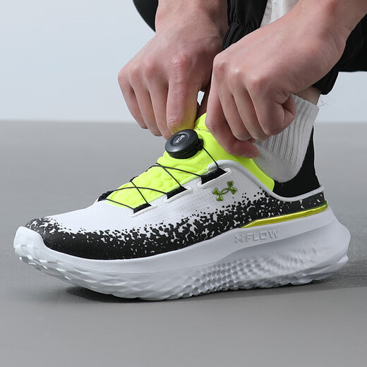 UNDER ARMOUR official men's shoes 2025 autumn new sports shoes outdoor training low-top wear-resistant knobs can be stepped on casual shoes 3028539-107/recommend taking one size larger 41
