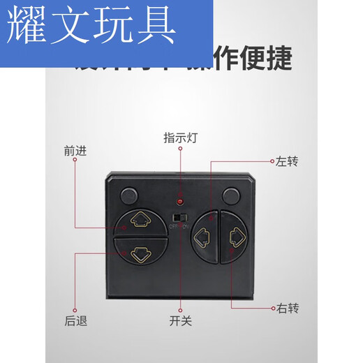 诗滢 网红迷你小型坦克遥控电动儿童玩具越野仿真微型军事Q版模型汽车 宝蓝色(遥控小坦克) 电池螺丝刀 标配