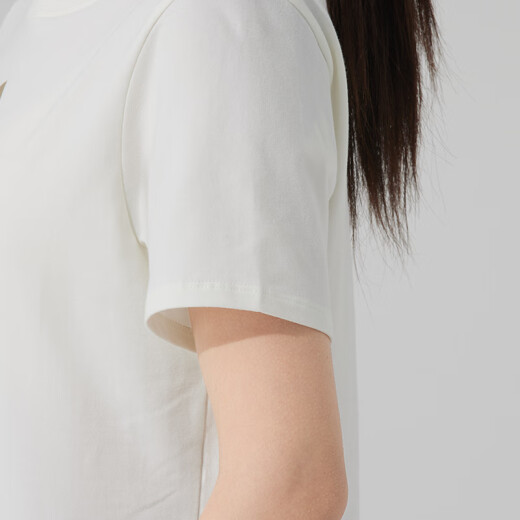 阿迪达斯 （adidas）女装运动套装25夏新款舒适透气简约短袖T恤宽松运动长裤 两件套 JM8803+JD6522 M