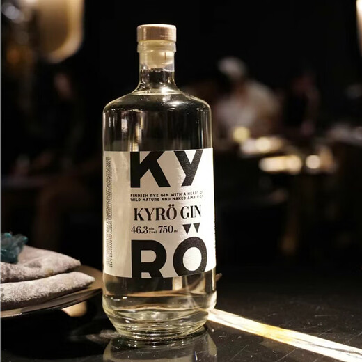 岚博（KYRO）【原瓶进口】芬兰黑麦金酒杜松子酒洋酒 岚博金酒 750mL 1瓶