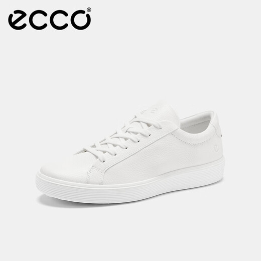 ECCO Shoes para hombres cómodos y versátiles, zapatos informales, suave y fresco 60 aniversario 582404 White 58240401007 39