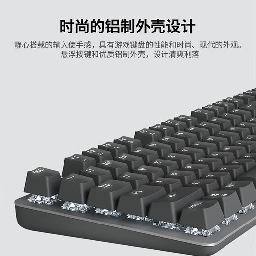 罗技（Logitech）K845机械键盘 G502 SE HERO熊猫版游戏鼠标 有线鼠标 键鼠套装 K845青轴+G502SE