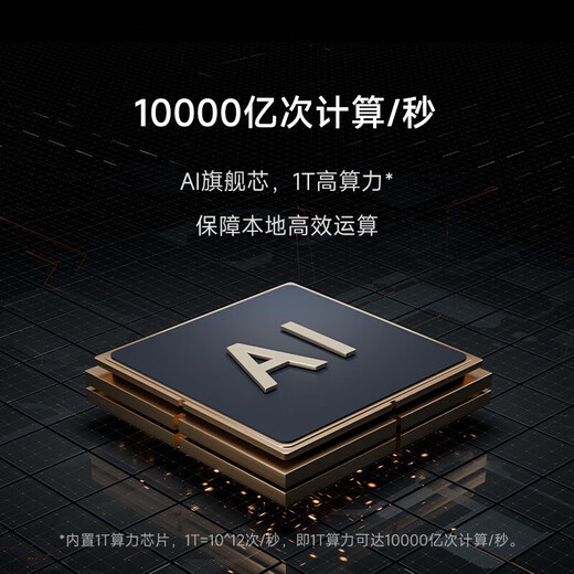 小米智能摄像机C700 800万像素4K超清家用监控摄像头360度全景婴儿监控AI人形侦测 小米智能摄像机C700+64G内存卡