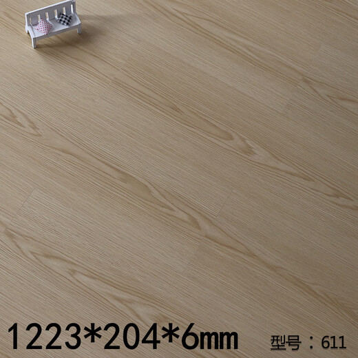 XMSJ强化复合木地板家用灰色复古环保商用酒店工程耐磨厂家 h679mm 送防潮膜 平米