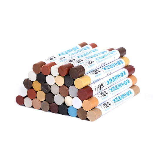 
Furniture repair crayons Angora gray plate repair nail eye repair beige gray cashmere Aige same color U702 rice gray cashmere three scrapers