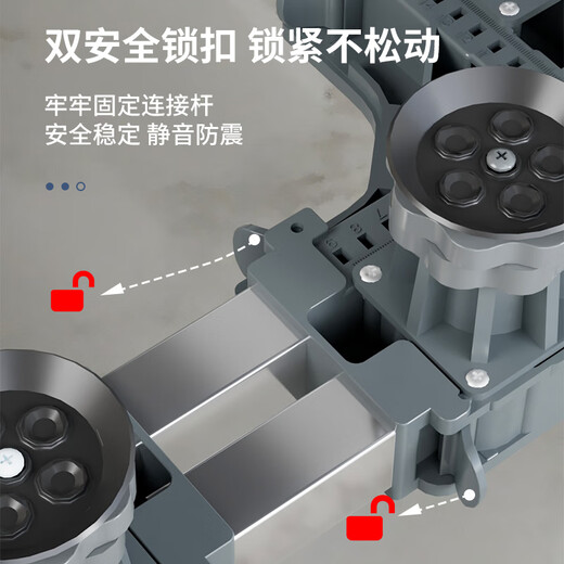 Jianxun Washing Machine Base Heightened Drum Impeller Special Bracket Stand Mobile Base Washing Machine Pulley Eight Legs Stable and Shockproof - Gray Upgraded 25mm Stainless Steel Pipe