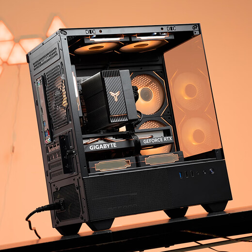 GIGABYTE RTX5060/5060Ti/14th Generation i5 14490KF/12600F Sea View Room E-Sports Network Game AI Design Drawing Office Rendering DIY Desktop Computer Host Complete Machine Three i5 12600KF丨RTX5060Ti