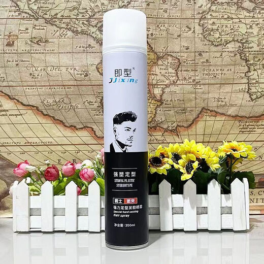 Spray de pulvérisation de cheveux instantanée Spray pour les hommes parfums parfums de colle sèche Mousse Mousse à eau à eau crème à la tête longue et dure 350 ml Spray de cheveux excitants et puissants pour hommes (1 bouteille
