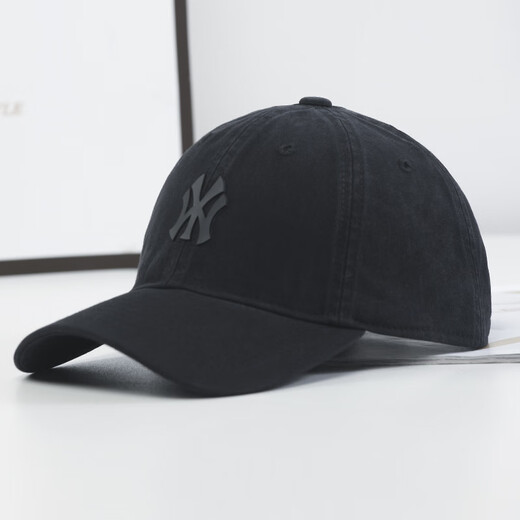 Fanmeilin Sombrero de cuatro estaciones para hombres y mujeres versión coreana gorra de béisbol versátil ins pantalla pequeña sombrilla protección solar gorra con visera negro + etiqueta blanca