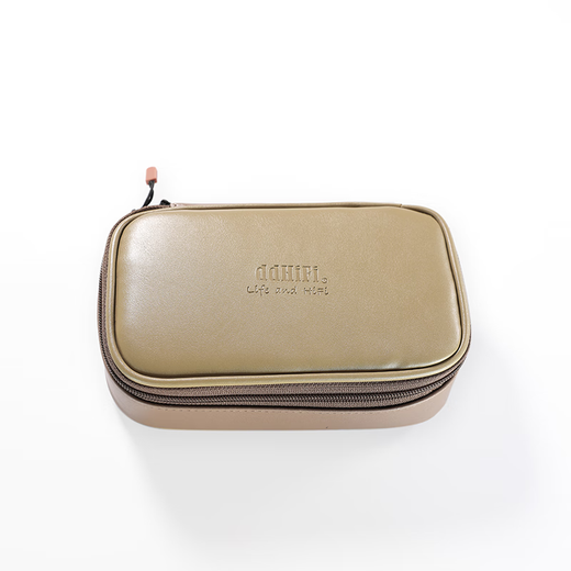 DdHiFi Professional Audio CZ180 Player Decoder Amplifier Wired Headphones Upgraded Cable Portable Large Capacity Storage Bag Composite Leather Double Head CZ180