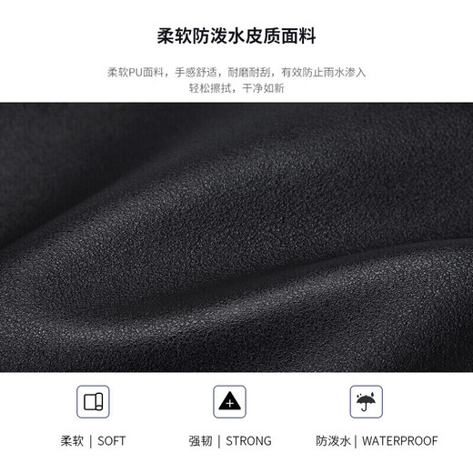 Golf (GOLF) backpack men's large-capacity backpack men's Korean version student school bag 15-inch computer bag travel bag black