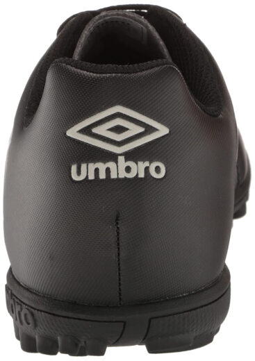 Umbro Men's Football Turf Training Shoes Low-top Breathable Sports Shoes Black/Grey 11.5