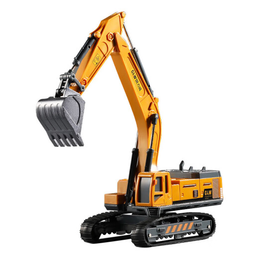 Mom and Dad Engineering Vehicle Toy Digging Excavator Bulldozer Alloy Toy Vehicle Children's Toy Girl Boy Birthday Gift