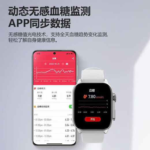 2025小米家手机手环9pro通用监测血糖心率血压尿酸睡眠一体机 顶配黑 多功能进口芯片 血糖血压血脂尿酸心率通话