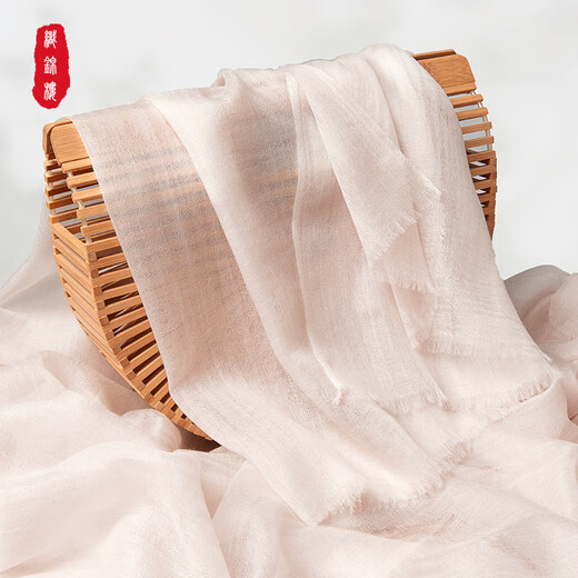 
Brocade floor thin cashmere scarf for women skin-friendly and comfortable fashion gift shawl solid color simple and versatile scarf gift box
