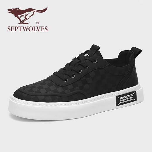 Sept Wolves Chaussures masculines pour les nouveaux chaussures en tissu d'été pour les chaussures de toile à semelle molle légère à tendance légère et polyvalente des hommes