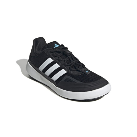 ADIDAS Adidas Trail Shoes Men and Women's Same Summer Outdoor Non-Slip-resistant Wading Shoes Mesh Breathable Sports Running Shoes Black/White JH9756 42