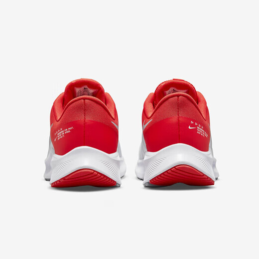 Nike (nike) повседневная обувь мужская обувь Summer Quest4 Steshable Sneakers Модные легкие износостойкие кроссовки DA1105-100 Белый волк серый красный 43