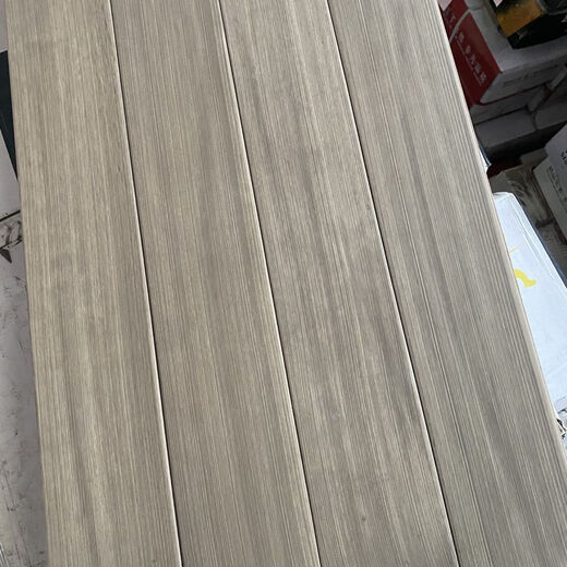 XMSJ pure solid wood log floor longan round bean treatment whole wood household bedroom environmentally friendly straight hair solid wood embossed 9202 1 square meter before shooting contact customer service