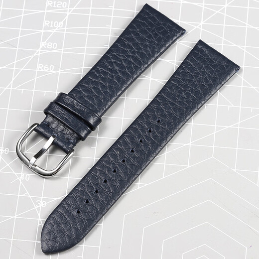 Geeignet für den originalen Armani-Leder-Leder-Litschee-Muster AR60027 AR11105 AR60028 11143 Männer Schwarz-Silber-Schnalle 22mm