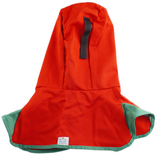
Flame-retardant dust cap electric welding shawl hat Fire fox 3519 breathable spark splash construction site welder head cover 23 23-3519
