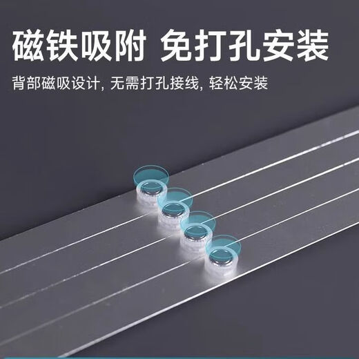 Fenglanqing fenglanqled streifen leichte Streifen Docht-Transformation Drei-Farbton mit energiesparender Lampe Ersatzlampe Lampenscheibe Wohnzimmer Modifikation Lampe Drei-Farben-Licht-Wärme-Mitte-Licht 16 cm 2 Streifen