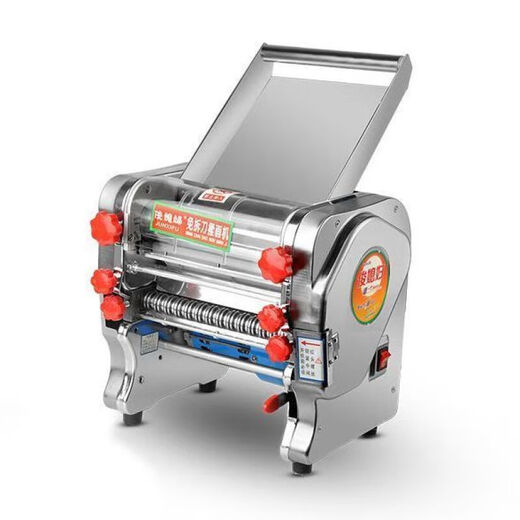 Jun Daughter Noodle Machine Home Fully Automatic Noodle Press Commercial Small Electric Noodle Roller Stainless Steel High Power Can Make Steamed Buns 200 Kneading Style