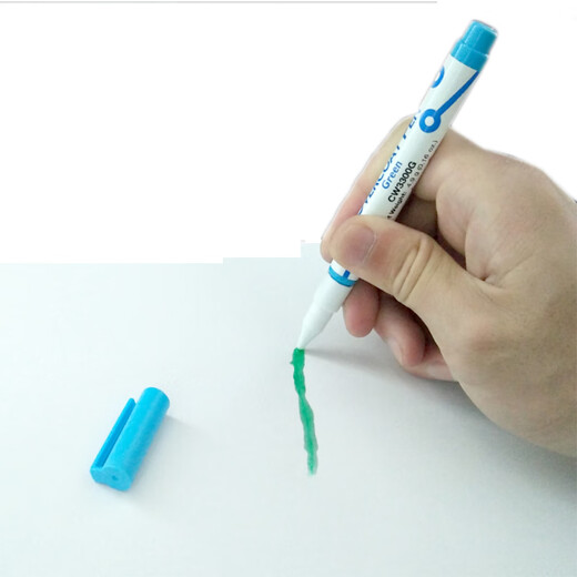 ITW green oil pen CW3300G coating pen circuit board circuit solder resist green oil repair pen insulation PCB green oil CW3300G