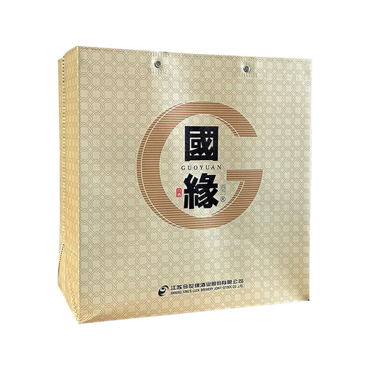 今世缘 国缘四开 幽雅醇厚型白酒 42度 500ml*4瓶 整箱装 