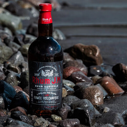 嘉冕（Rhum J.M）【原瓶进口】法国马提尼克岛农业朗姆酒洋酒调酒基酒 嘉冕火山烟熏法式朗姆 700mL