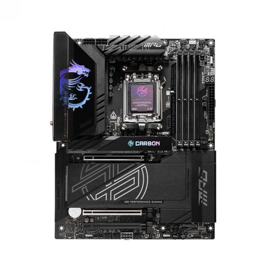 MSI (MSI) X870E Super dunkle Tomahawk-Rakete mit 9800x3d 9900x 9950x Gaming E-Sports Motherboard MSI MPG X870E Carbon Wif