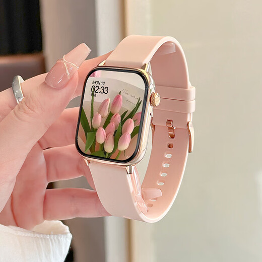 CK/Coverme Small CK Tianxing Smart Watch für Frauen Geburtstagsgeschenk für Mädchen High-End-Gefühl für Freundinnen und Frau Brand Bluetooth Sports Bracelet für beste Freundin [Bracelet Armband Geschenkbox] Pink Tape