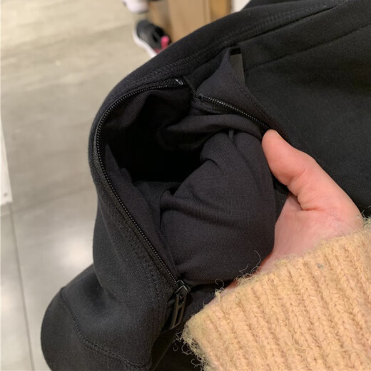 Adidas (adidas) Sporthose Herrenhosen Frühling und Herbst Casual Hosen Toilettenhosen Lose verdickte Windschutzhosen Studenthosen GP1015 HE9894 Schwarz L.