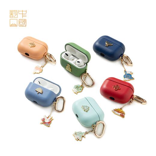 Mozan Gilded Series_AirPods Protective Case_AirPods Pro (Second Generation)_Gong Lanming Orange